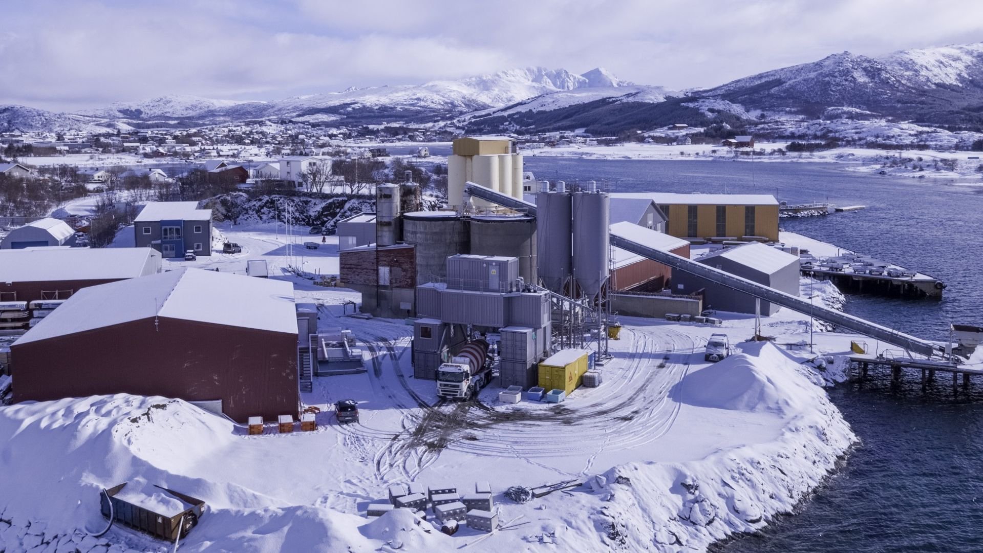 Arcamix-pre-mix-concrete-plant-winter-operation