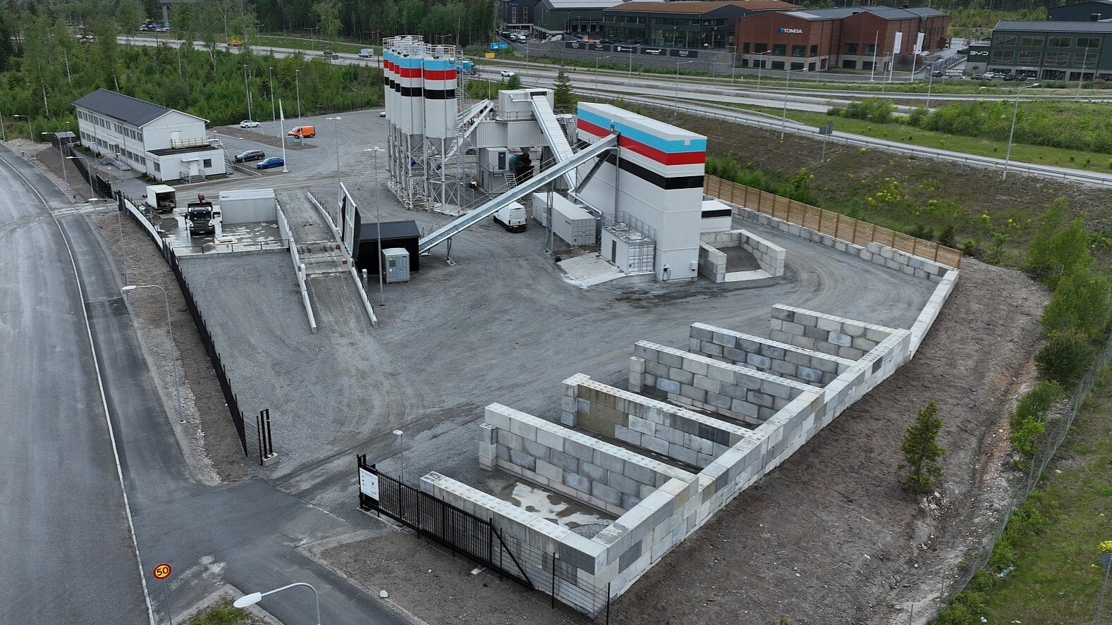 Tecwill Arcamix concrete mixing plant