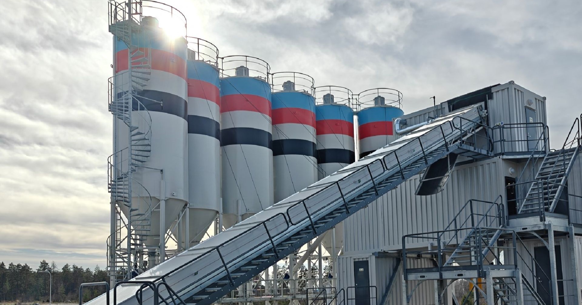 Tecwill P318 Arcamix mixing plant