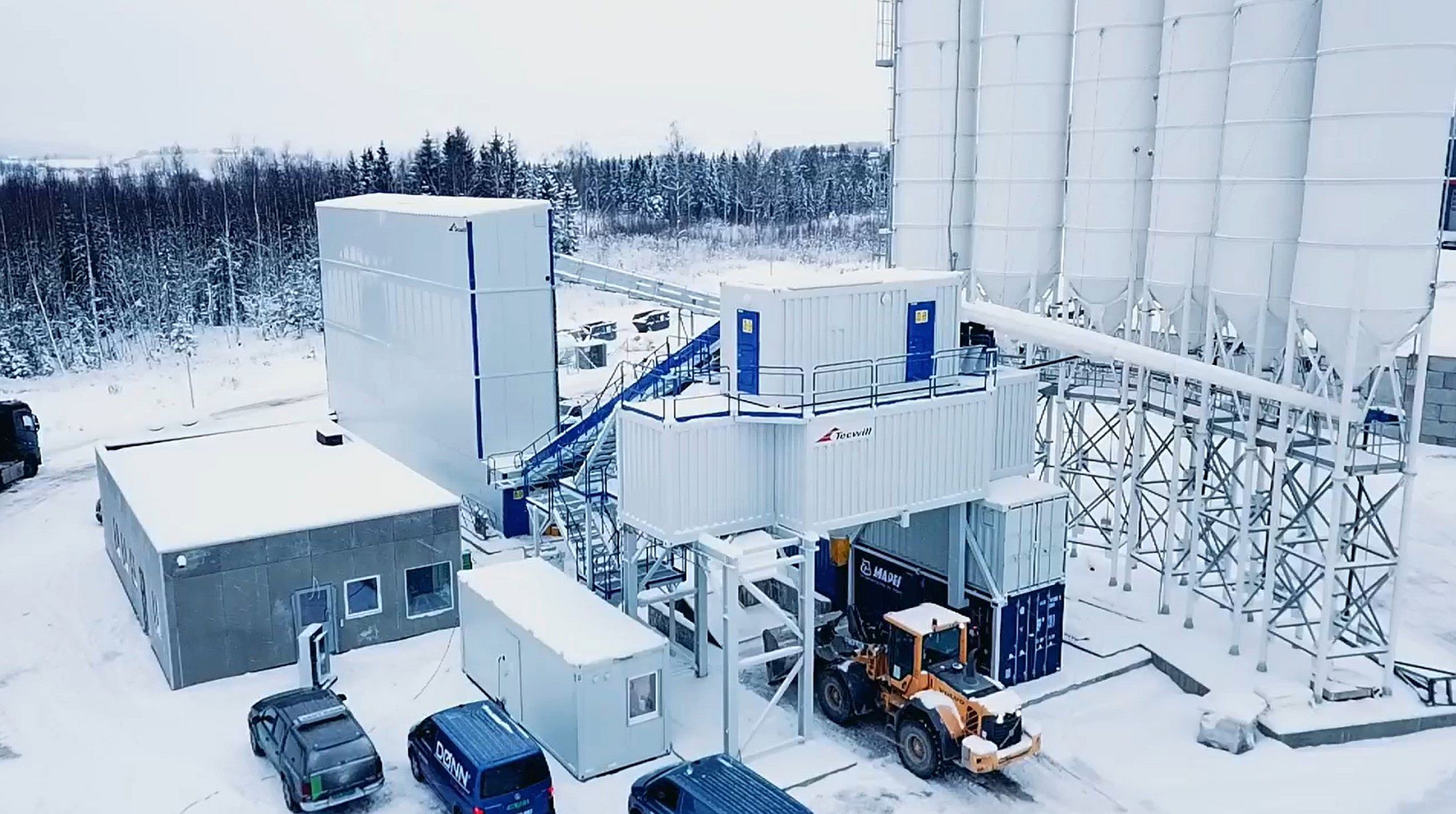 Arcamix concrete mixing plant P304