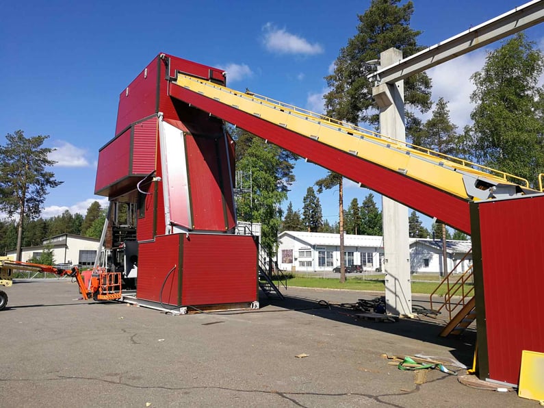Tecwill-cobra-mobile-plant-test-installation-at-yard
