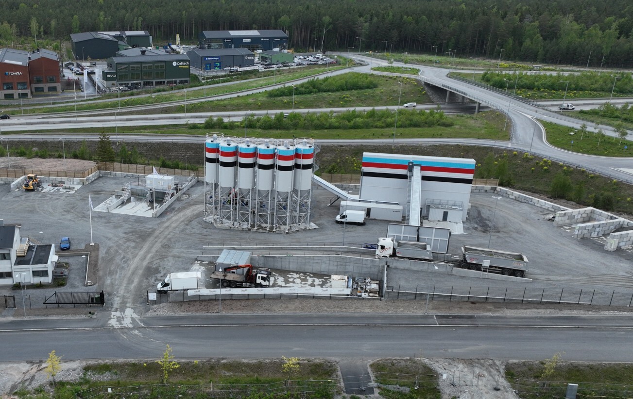 Tecwill Arcamix concrete mixing plant_ (2)