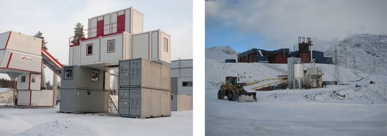 Tecwill Demontaż i ponowna instalacja wyposażenia zimowego w momencie przenoszenia węzła betoniarskiego.