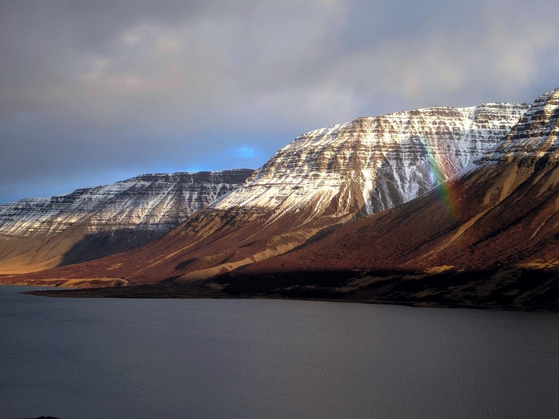 Atmosphärische Aufnahme aus Island
